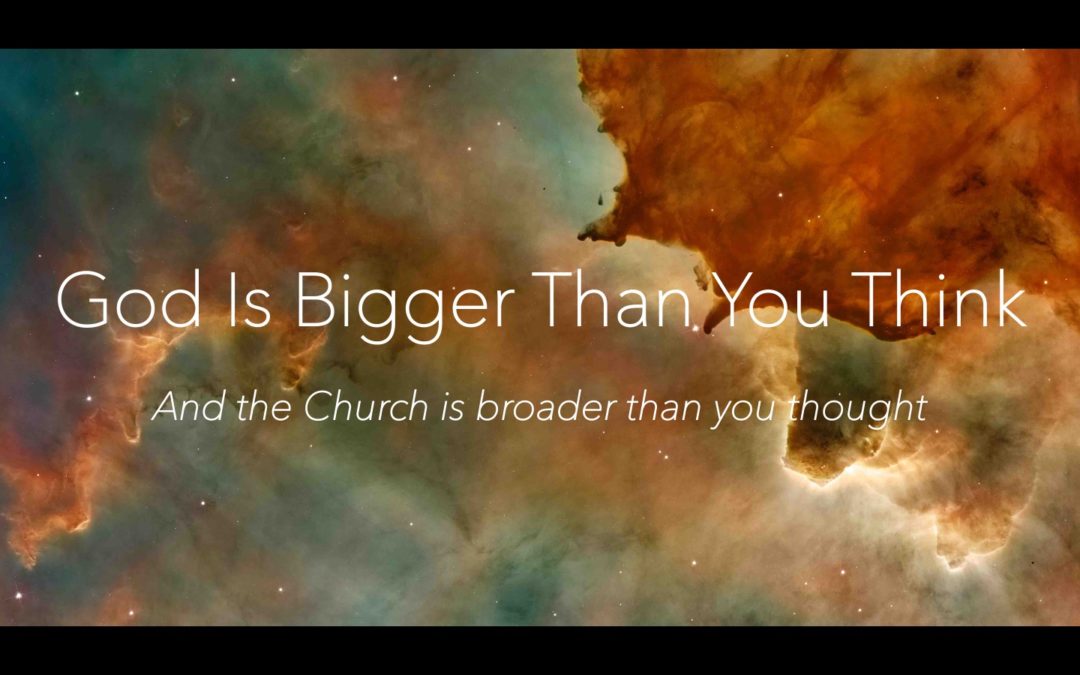 God is Bigger than you Think 3 – Dr. Ted Boyce – Deuteronomy 4:32-40 ...